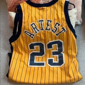 Rare Nike SwingMan Ron Artest Indy Pacers. Sz. L